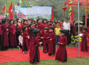 Những hình thức múa hát ở đền Hùng