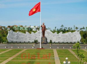 Quảng trường Đại đoàn kết -trái tim của thành phố Pleiku