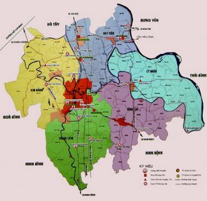 Bản đồ tỉnh Hà Nam