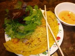 Bánh khoái Quảng Trị ngon, kích thích người dùng