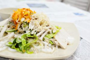 Thưởng thức ẩm thực Bạc Liêu với bánh tằm ngan dừa