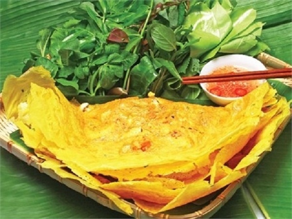 Hấp dẫn bánh xèo bông điên Điển