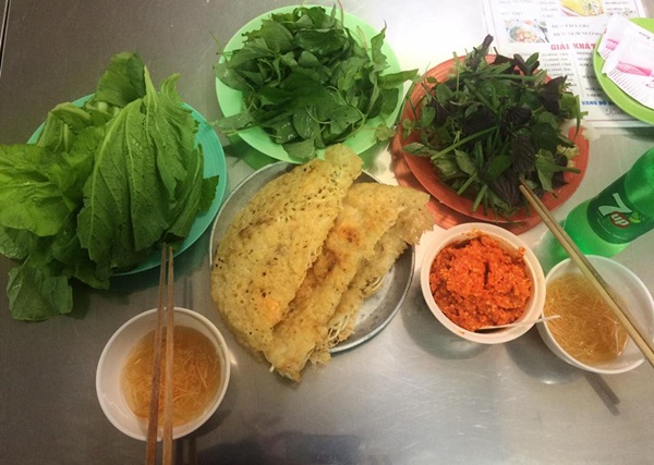 Bánh xèo đà lạt , nhìn thôi cũng hấp dẫn rồi