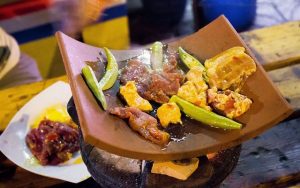 Bò nướng ngói đặc sản Bình Dương
