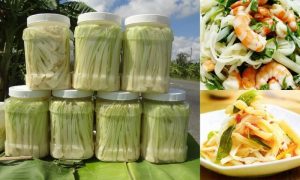 Bồn bồn được chế biến thành nhiều món khác nhau