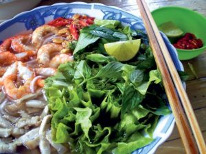 Bún gỏi dà Hậu Giang