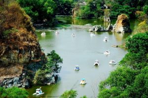 Cảnh đẹp ở Bửu thác Cửu Long