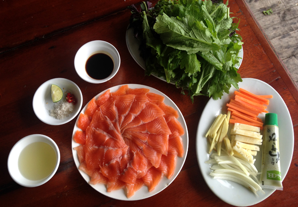 Cá hồi Sa Pa sống dưới chân núi phan xi păng
