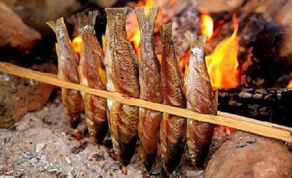 Cá suối nướng Sa Pa ăn thịt chắc, thơm