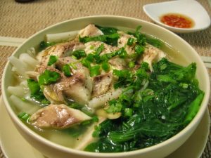 Thơ đứ đừ canh cá làng Quỳnh Côi