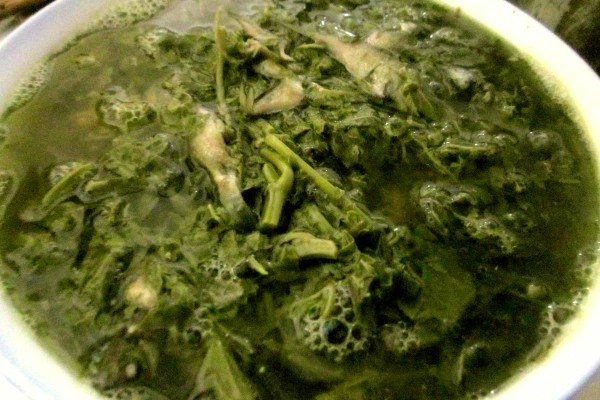 Canh rau sắng 