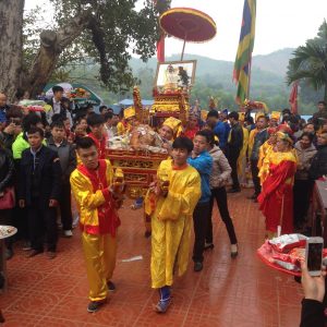 Lê hội đình-đền-chùa Cầu Muối được diễn ra vào ngày mồng 4 tháng 1 âm lịch hằng năm