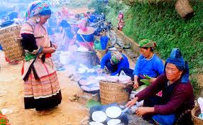 Chợ Cán Cẩu ở Si Ma Cai đọc đáo trong mắt du khách