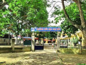 Một trường tiểu học ở Chợ Mới