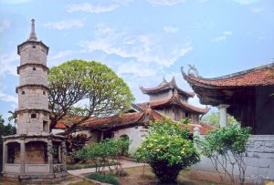 Chùa được xây dựng từ thế kỷ 13-14
