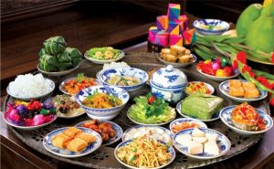 Cỗ chay Đào Xá không thể thiếu trong các dịp hội chùa