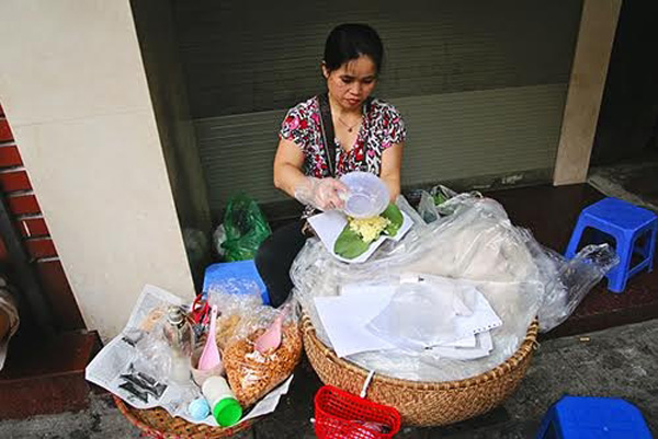 Cốm nà Pò được bán ở khắp tỉnh Cao bằng