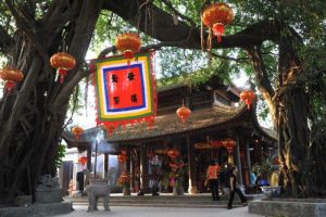 Cổ kính đền Mẫu Hưng Yên