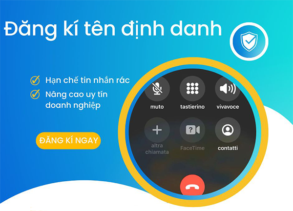 Đăng ký tên định danh cho Link Trang Chủ Jun88.com Cập Nhật Chính Thức để hạn chế tin nhắn rác