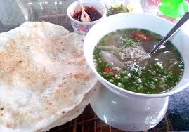 Món Don biển hấp dẫn. thơm ngon khi ăn cùng bánh đa