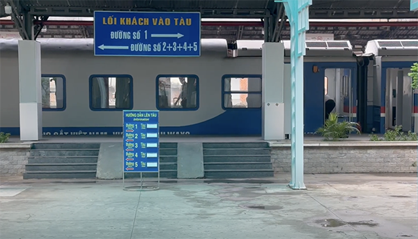 Hệ thống đường tàu tại ga Sài Gòn