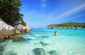 Thắng cảnh ở đảo hòn Tre