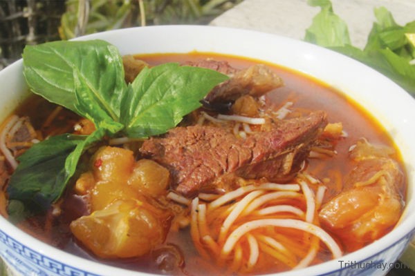 Đậm đà hủ tiếu bò cay Bạc Liêu