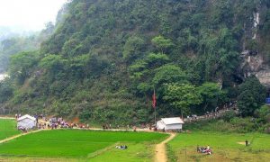 Một cảnh đẹp ở huyện Lạc Thủy