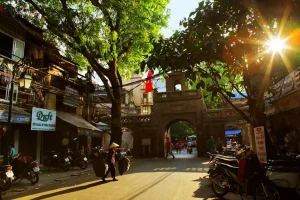 Một góc yên bình của phố cổ Hà Nội