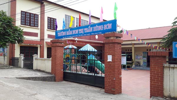 Trường mầm non ở huyện Lâm Thao