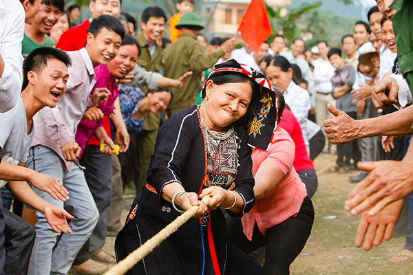 Lễ hội có nhiều trò chơi hấp dẫn