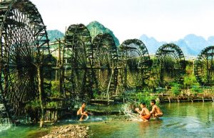 Cọn nước ở Mai Châu