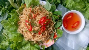 Nem chạo hấp dẫn với hương vị Thái Bình