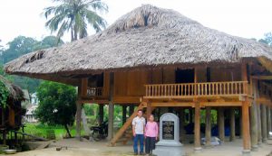 Nhà ông Nguyễn Tiến Sự là nơi bác hồ ở lại trước khi chuyển đến lán Nà Lừa