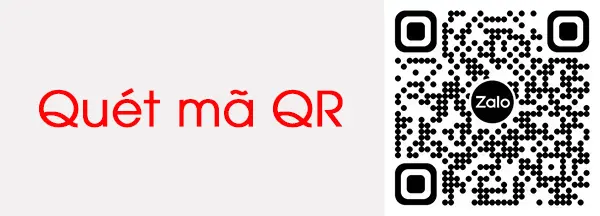 Quét Mã QR để truy cập Zalo OA