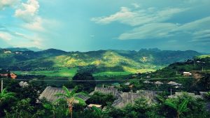 Bản làng ở Quỳnh Nhai
