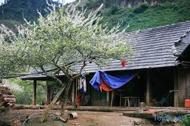 Một ngôi nhà người dân tộc ở Sơn La