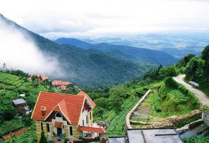 Tam Đảo ngày hè nhưng trên đỉnh núi luôn có mây
