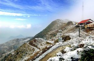Nơi ngắm tuyết ở Tây Côn Lĩnh