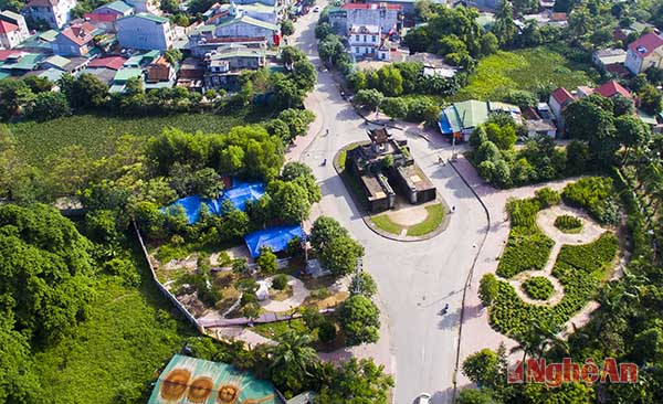 Thành cổ nhìn từ trên cao
