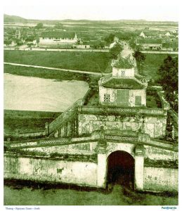 Thành cổ Bắc Ninh nhìn từ trên cao