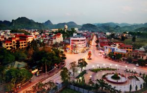 Đường phố Sơn La đẹp và hiện đại