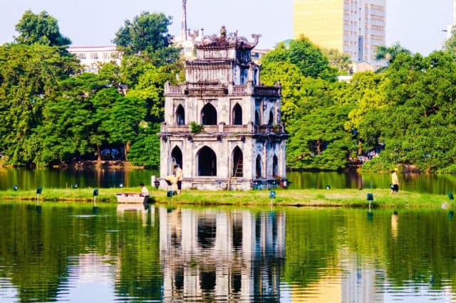 Tháp Rùa Hồ Gươm - Biểu tượng của Thủ Đô Hà Nội