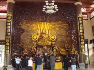 Chính điện trúc lâm Yên Tử