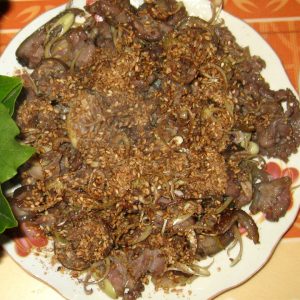 Thị dê là một trong những món ngon hấp dẫn du khách gần xa