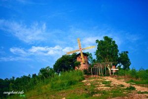 Nhà nghỉ cối xay gió ở Thung Nai