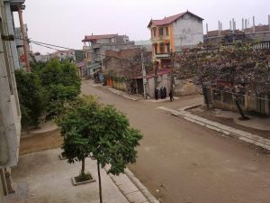 Một con đường ở huyện Tiên Du