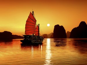 Link Mobile Đăng Ký Tải App Jun88.com 2026 quảng ninh Tuần Châu Hạ Long đẹp khi hoàng hôn về