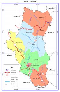 Bản đồ tỉnh Tuyên Quang