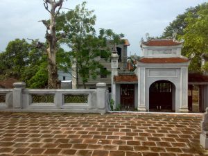 Một góc của văn miếu Bắc Ninh